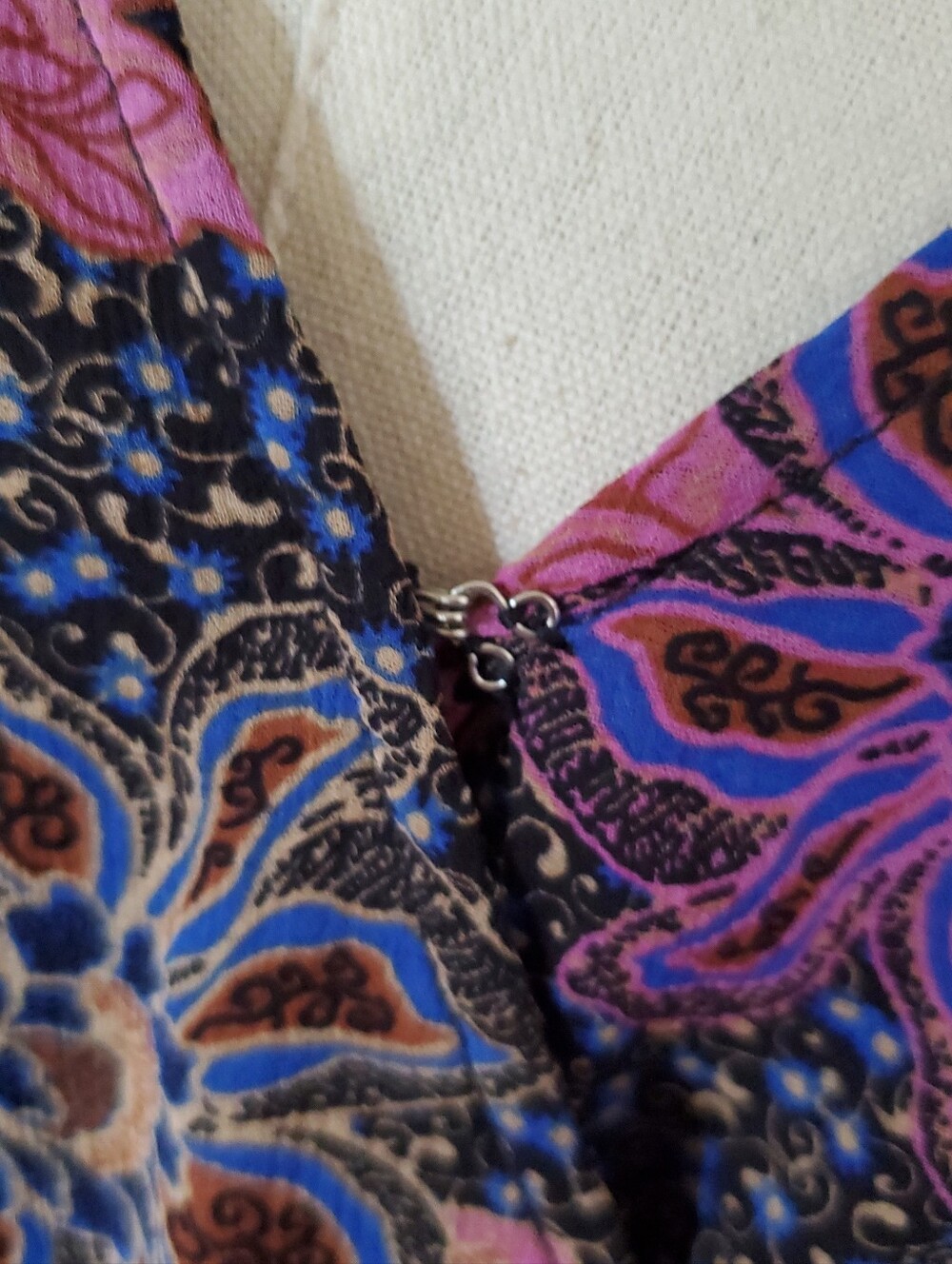 Free People Teegan Mini Dress Medium M Purple Floral Boho Fit Flare Wrap Dress - Picture 5 of 9